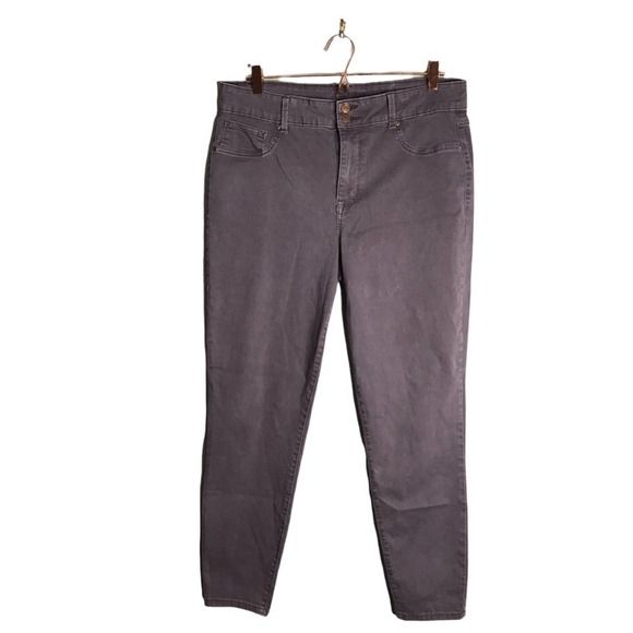 Maurice’s | High Rise Double Button Purple Jeans - Picture 1 of 8